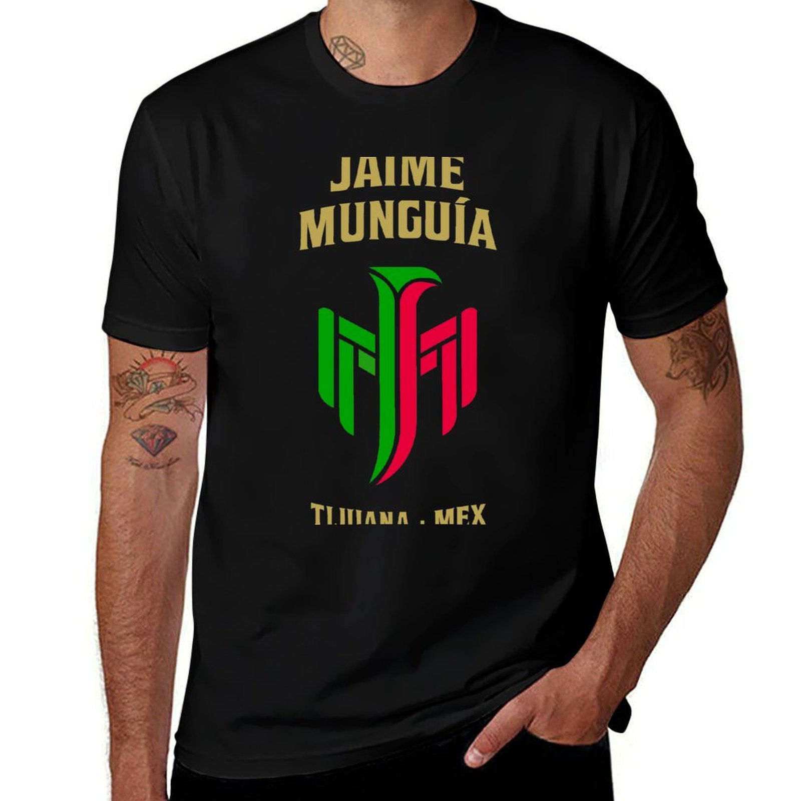 Men'S Fashion Tijuana - Jaime Munguia Tijuana Mexico T-Shirt Fashion