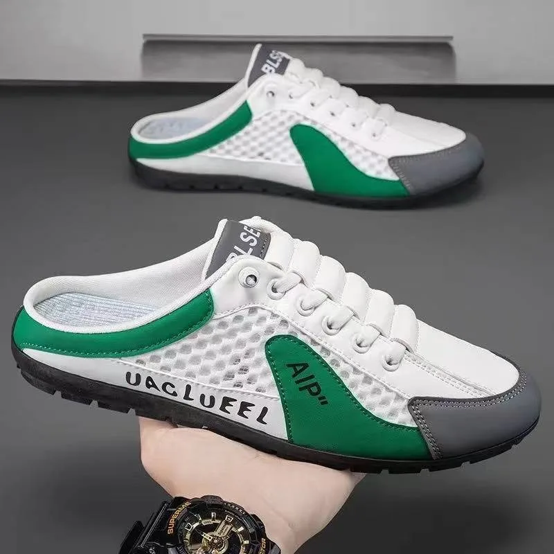 Men'S Fashion Loafers - Men's Fashion Soft-soled Half Slippers Summer