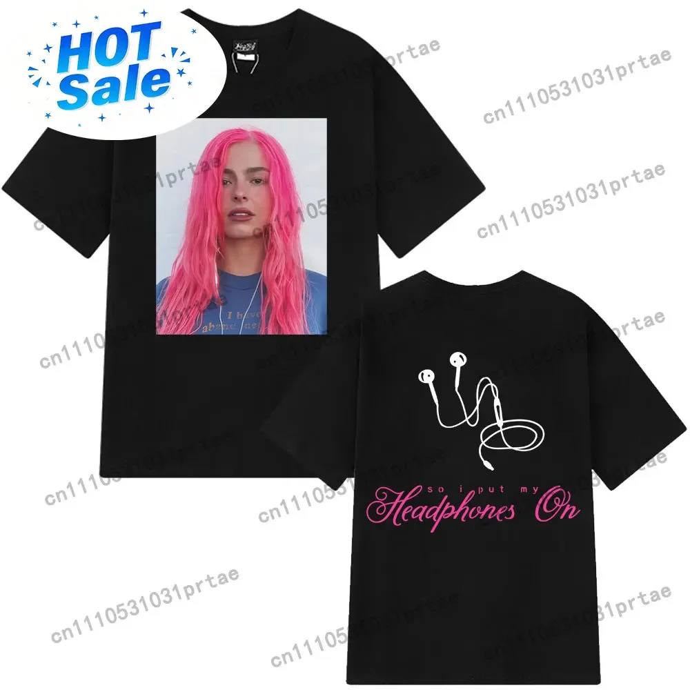 Men'S Fashion Aesthetics - Addison Rae Headphones Fashion Graphic T-shirt