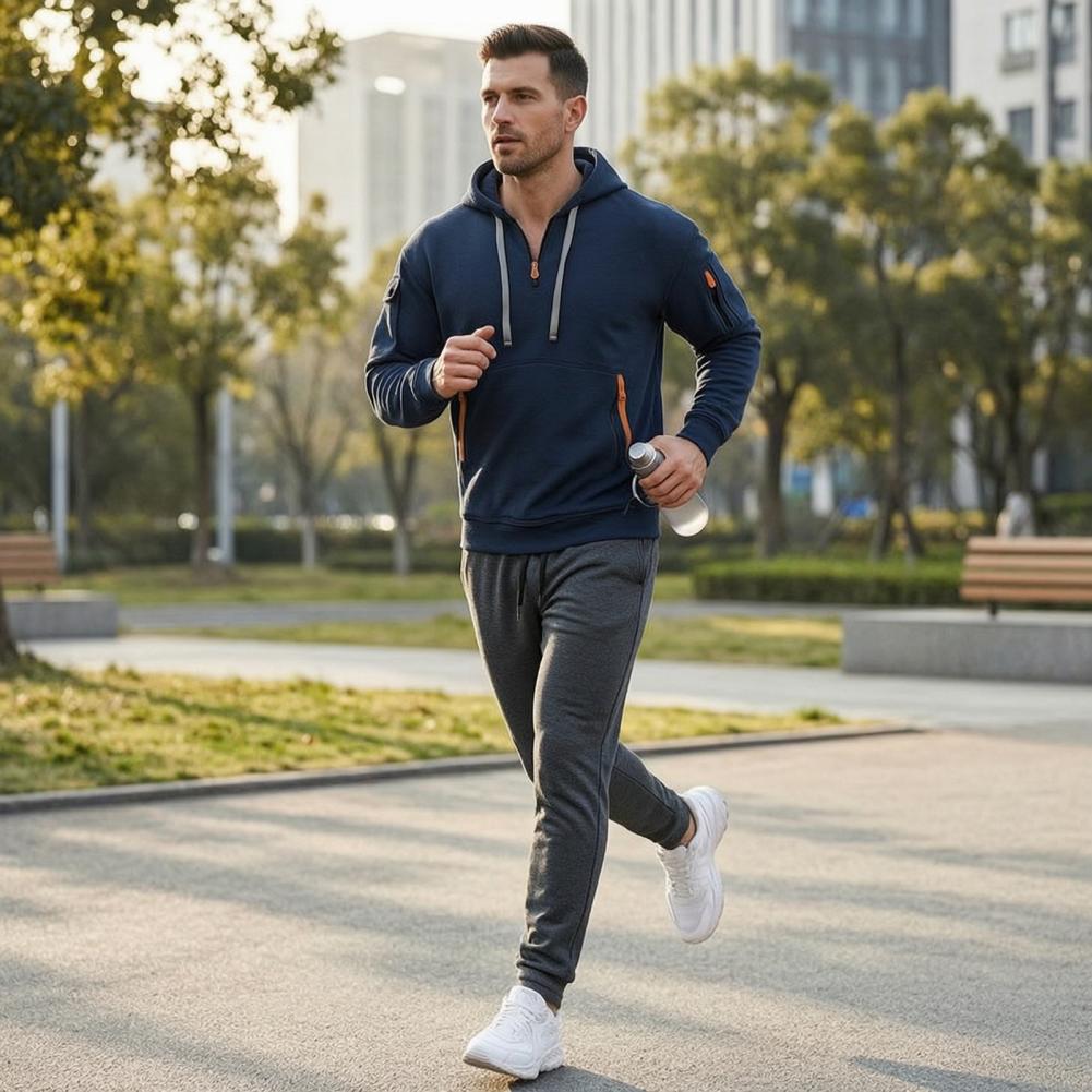 2Pcs/Set Men Casual Tracksuit  - Jogger Sweatpants Men recension och pris