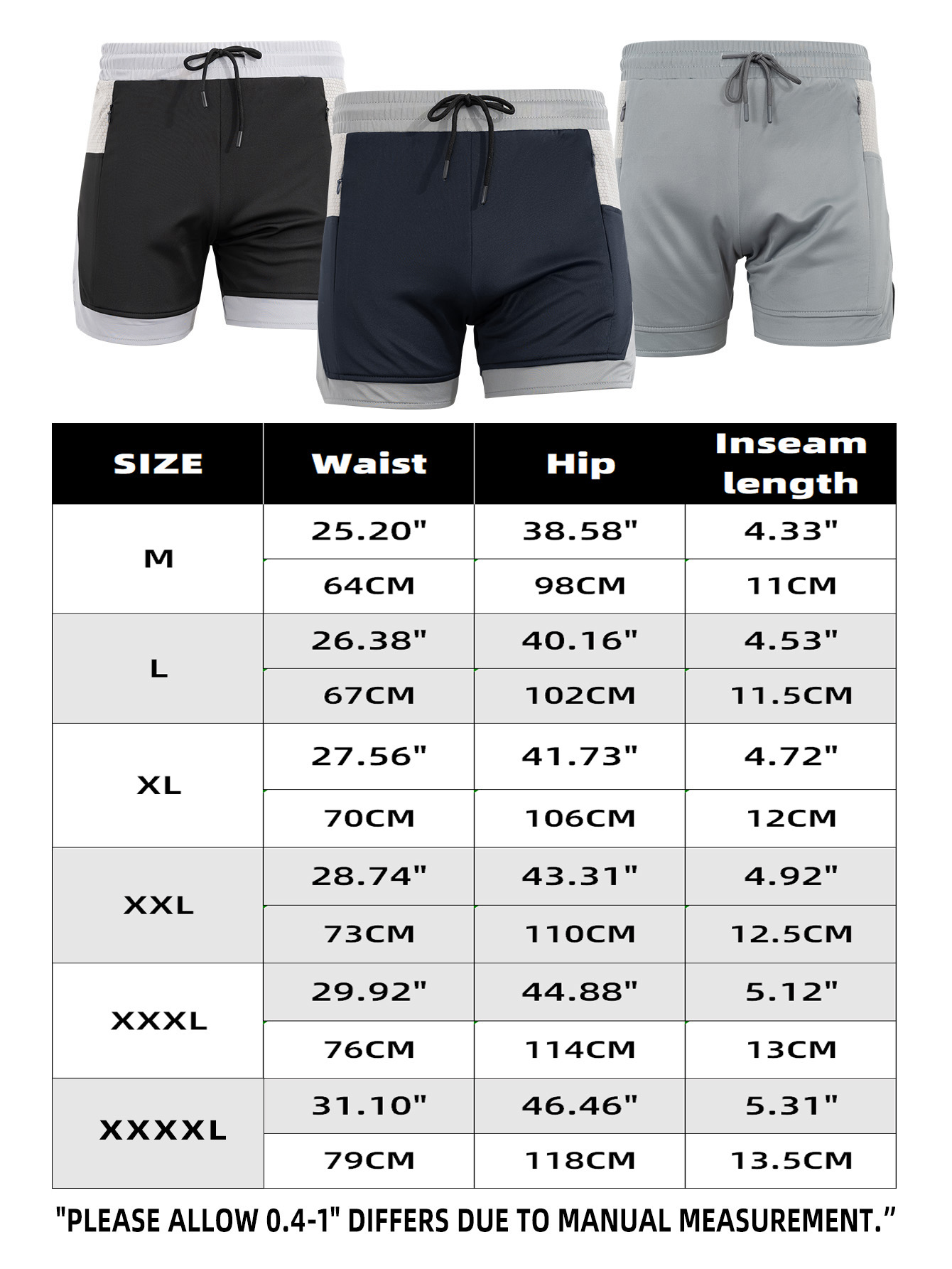 Mens Athletic Shorts Quick Dry - Swim Trunk Shorts recension och pris