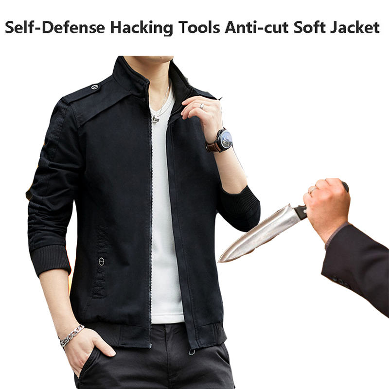 Anti Cut Men Spring Autumn Jac - Mens Fashion Hacks recension och pris