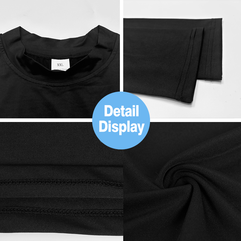 Men's Running Turtleneck Quick - Compression Shirt Workout recension och pris