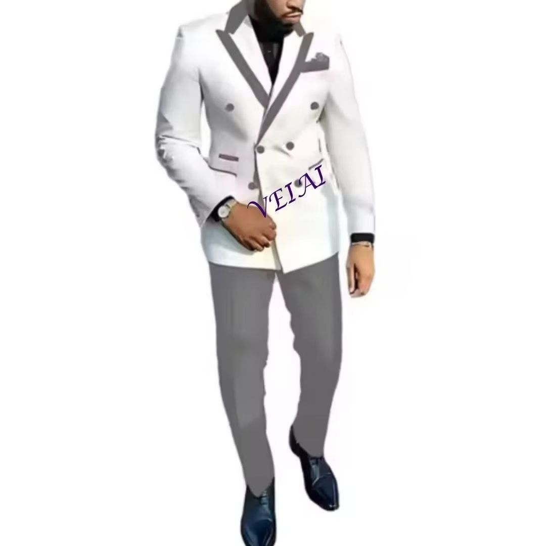 Classic Blue 2-Piece Men's Sui - Mens Fashion Blazer recension och pris