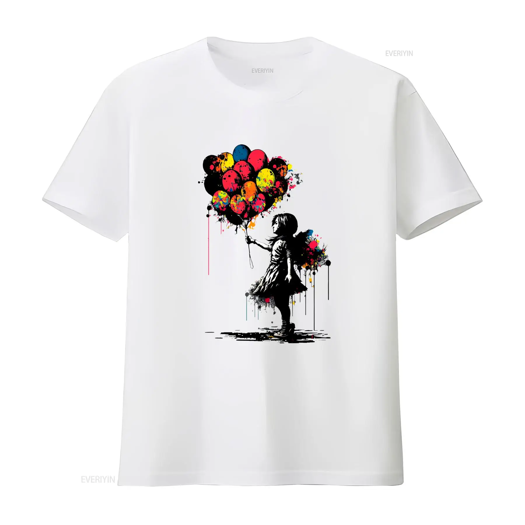 Banksy Peace T Shirt Balloon G - Men'S Fashion Aesthetics recension och pris