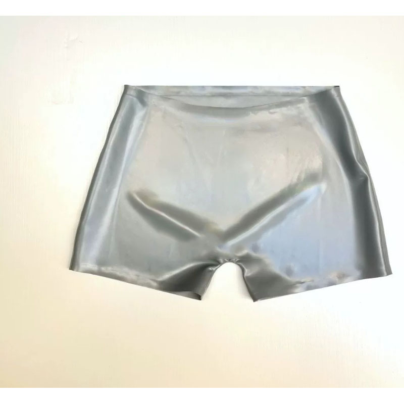Men Metallic Purple Blue Latex - Swim Trunk Shorts recension och pris