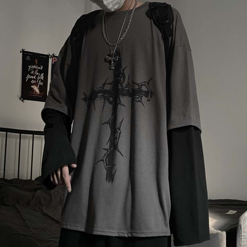 Grunge Clothes Women Long Slee - Men'S Fashion Aesthetics recension och pris