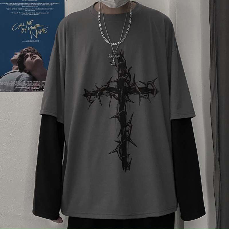 Grunge Clothes Women Long Slee - Men'S Fashion Aesthetics recension och pris