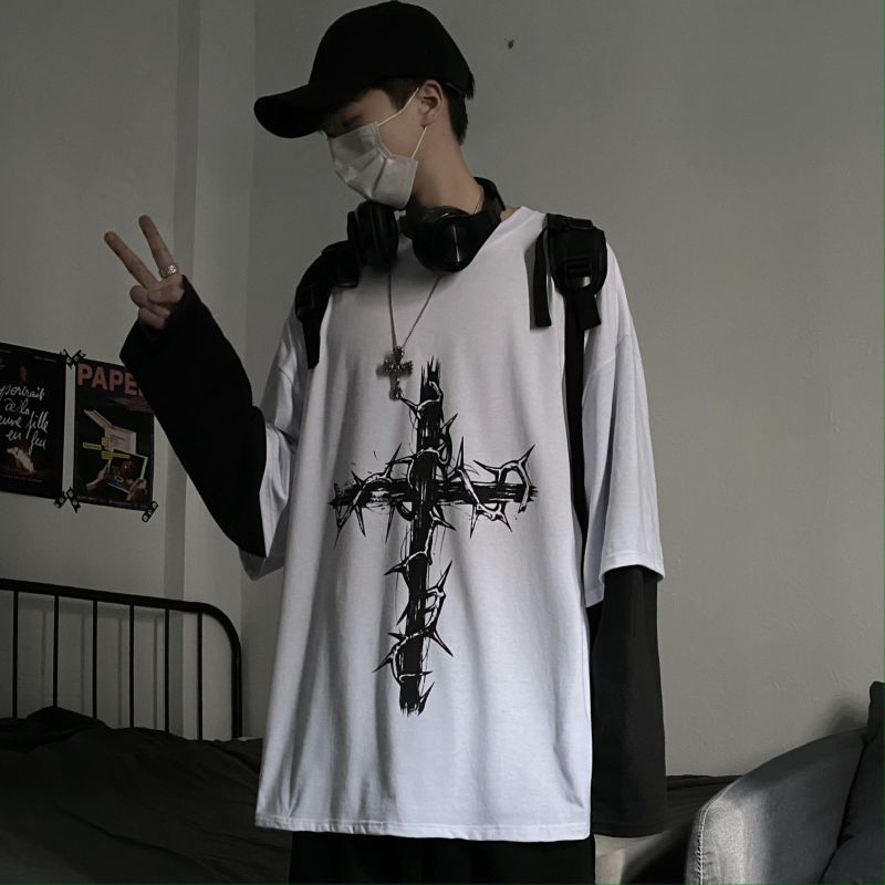 Grunge Clothes Women Long Slee - Men'S Fashion Aesthetics recension och pris