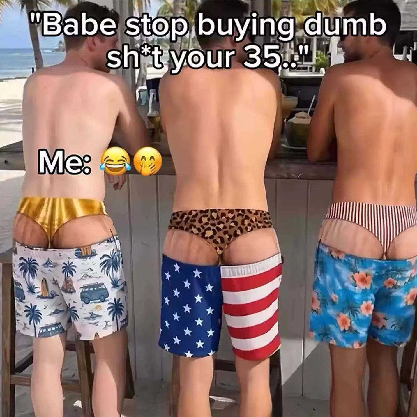 Novelty Men's Swim Trunks Funn - Swim Trunk Shorts recension och pris