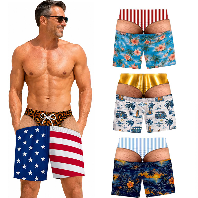 Novelty Men's Swim Trunks Funn - Swim Trunk Shorts recension och pris