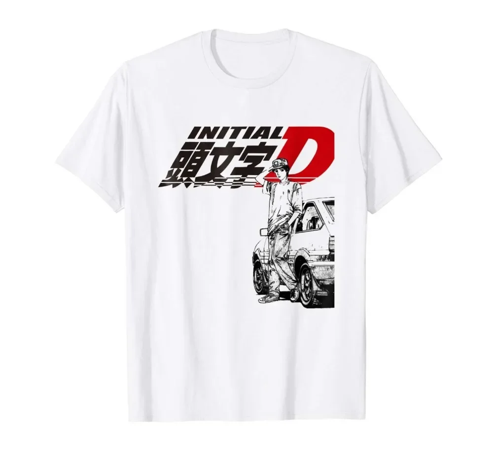 Initial D Tee Shirt Summer Fas - Men'S Fashion Websites recension och pris