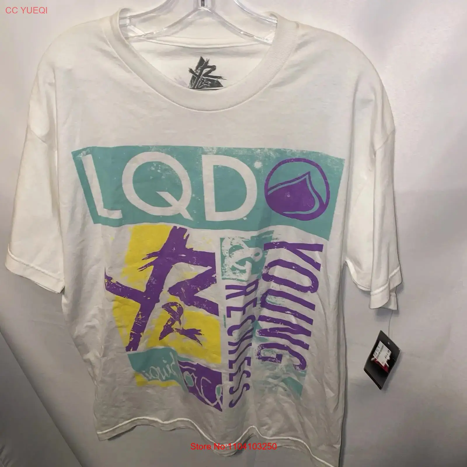 Y2K Young and Reckless T Shirt - Mens Fashion Young recension och pris