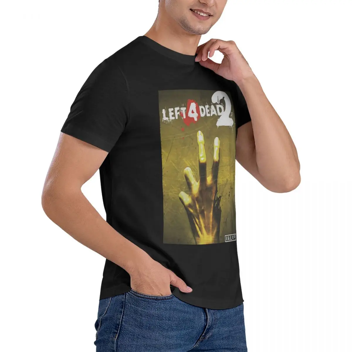 Left 4 Dead 2 T Shirt Men Fash - Men'S Fashion Aesthetics recension och pris
