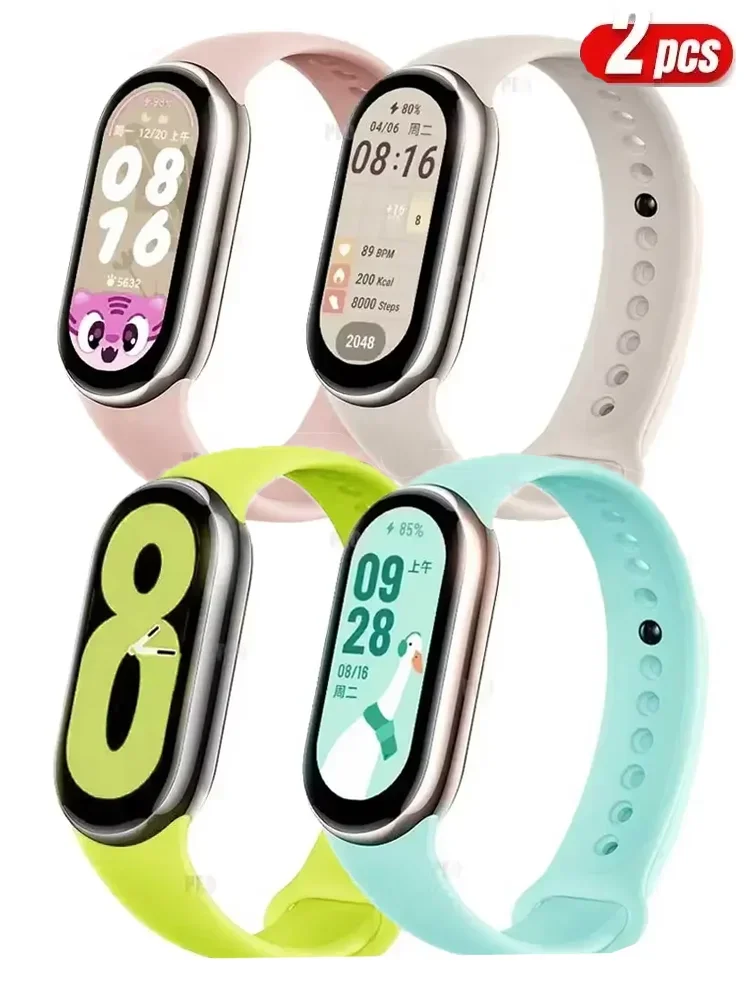 2PCS Silicone Strap For xiaomi - Men'S Fashion Websites recension och pris