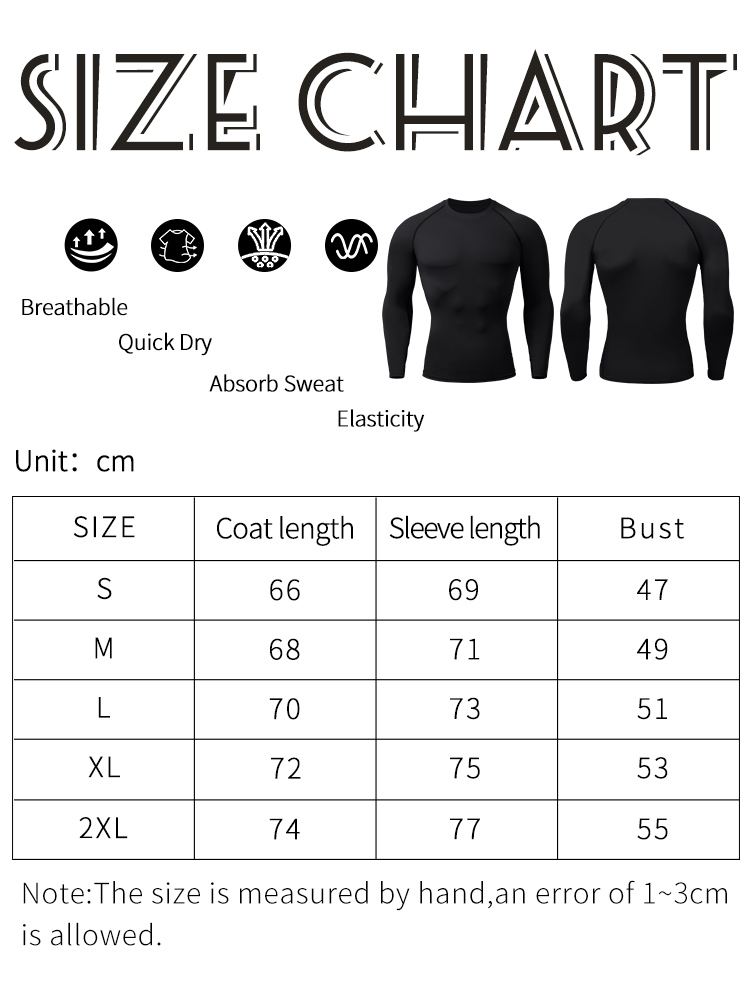 Compression Shirts Men's Rashg - Compression Shirt Workout recension och pris
