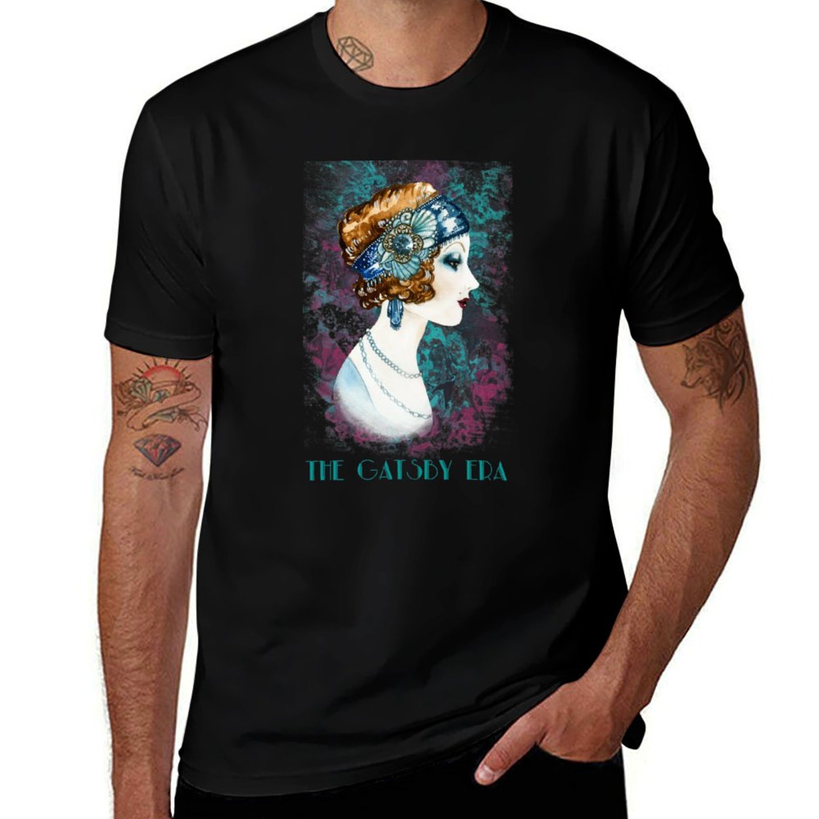 Roaring 20s Flapper Girl T-Shi - Men'S Fashion Roaring 20S recension och pris