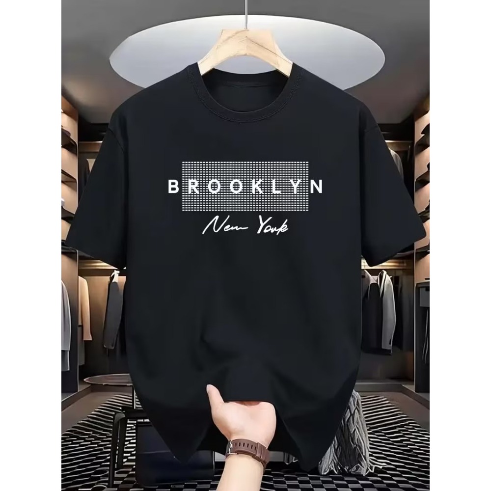 Men Crew Neck Short Sleeve T‑S - Men'S Fashion New York recension och pris