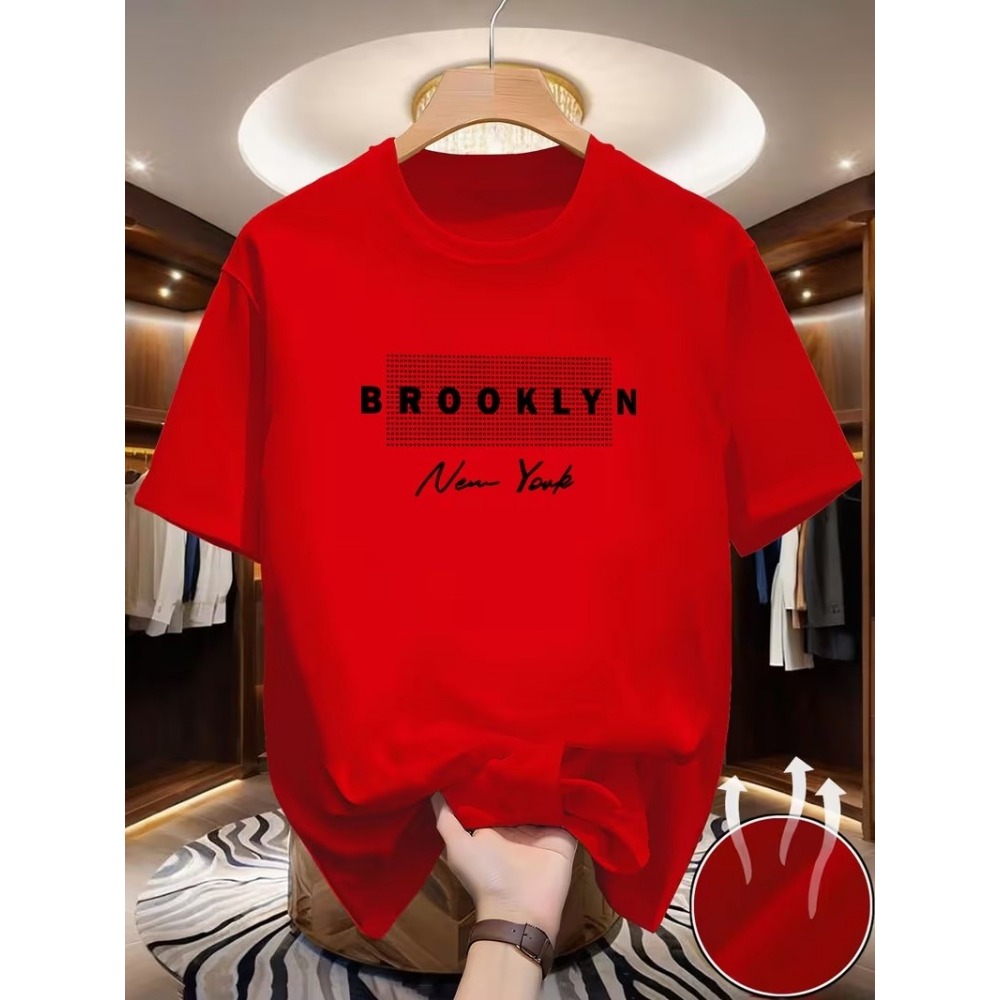 Men Crew Neck Short Sleeve T‑S - Men'S Fashion New York recension och pris