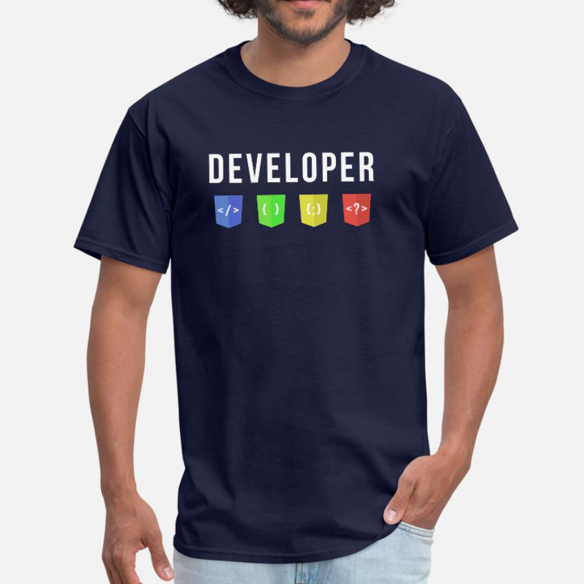 Developer Web T-shirt Javascri - Men'S Fashion Websites recension och pris
