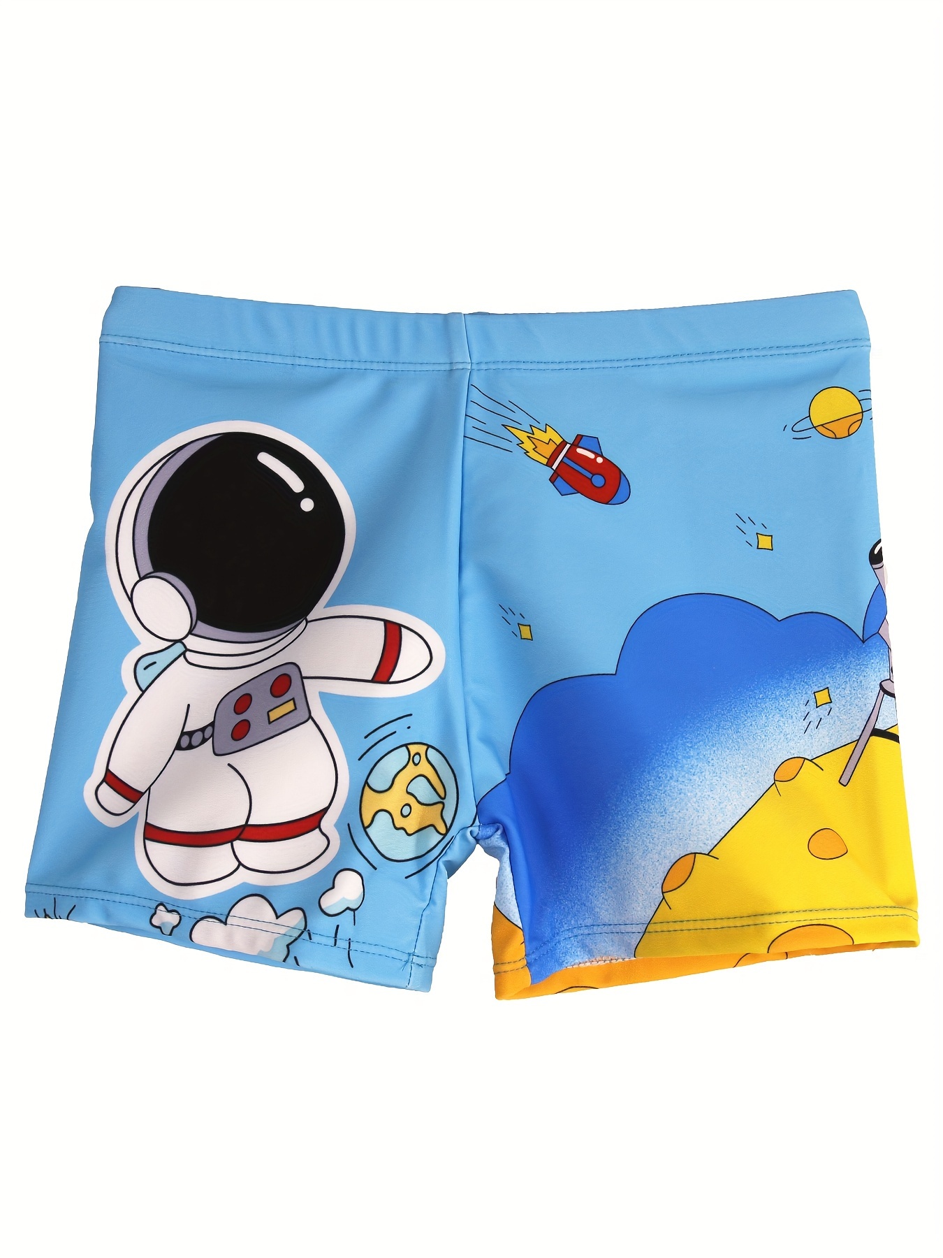 Cartoon Astronaut Pattern Quic - Swim Trunk Shorts recension och pris