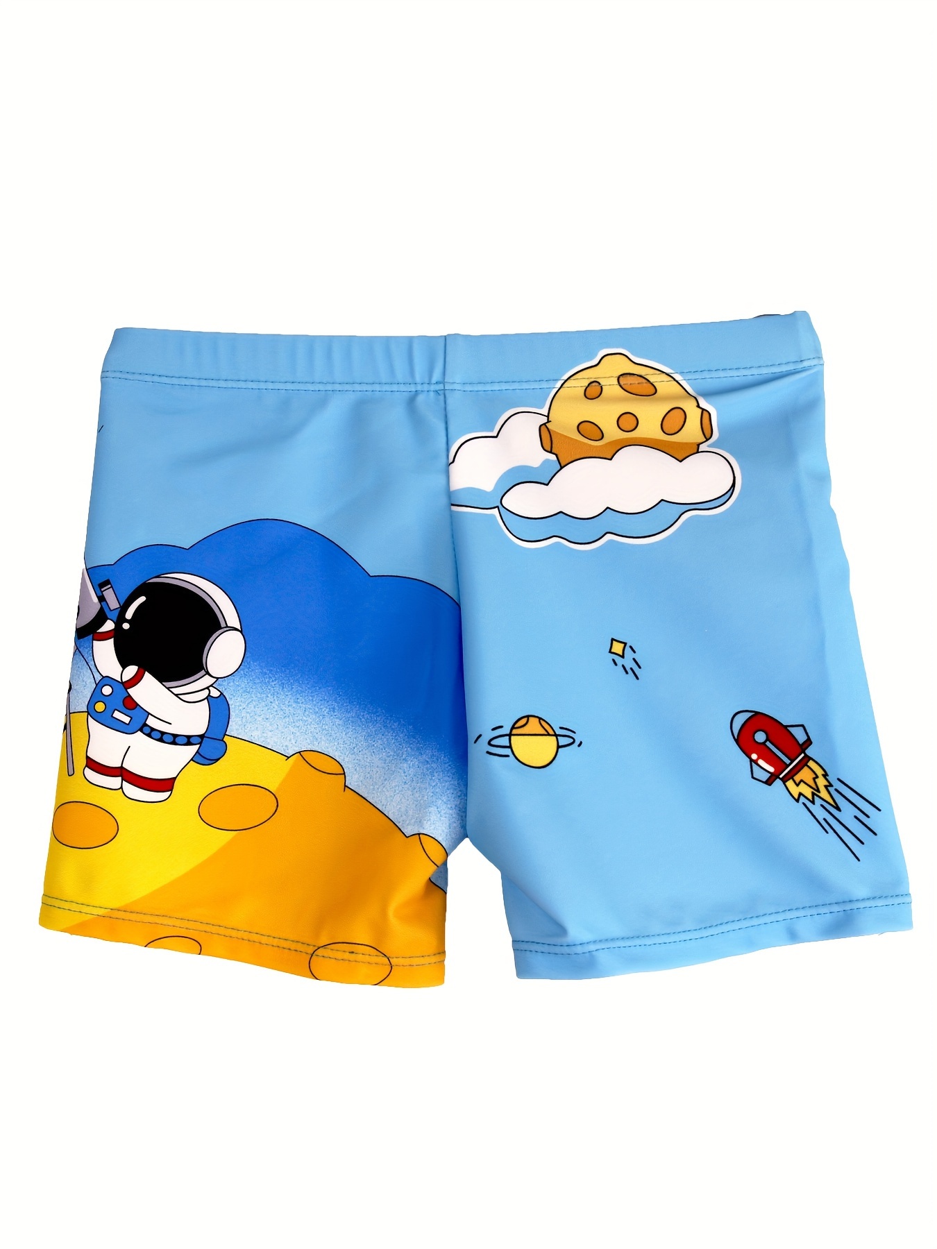 Cartoon Astronaut Pattern Quic - Swim Trunk Shorts recension och pris