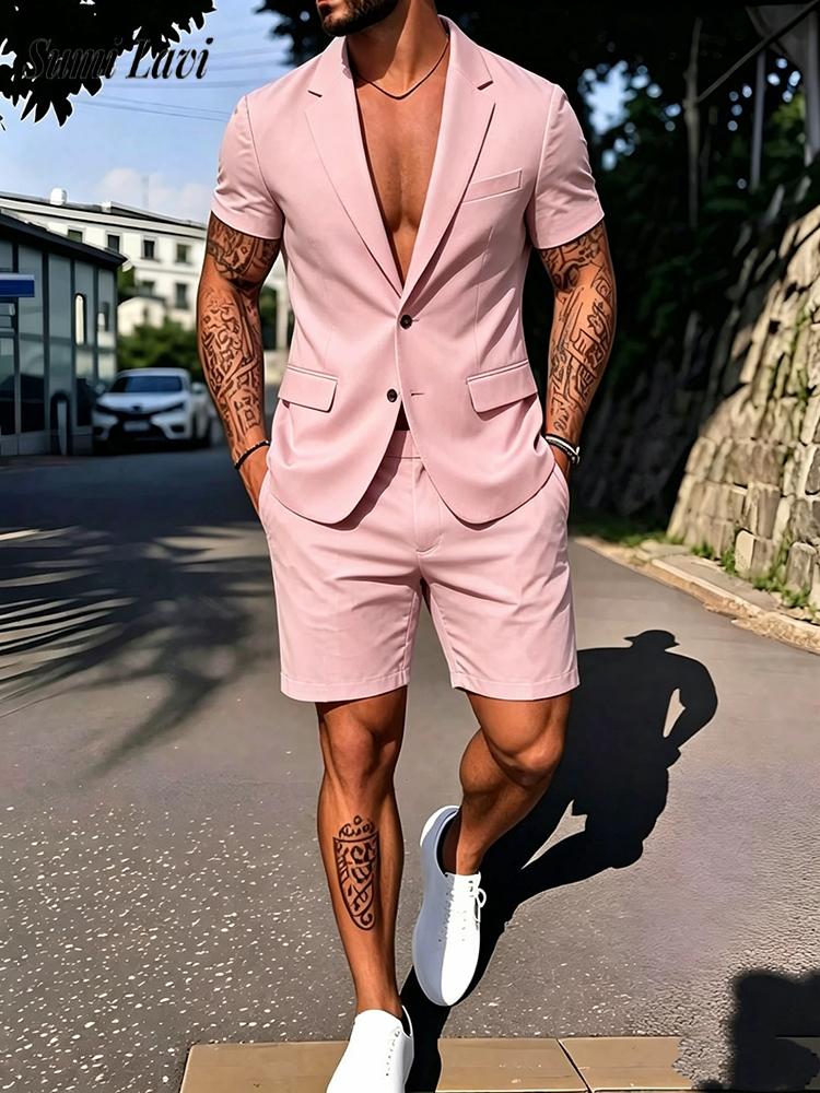 Casual Mens Solid Color Slim B - Mens Fashion Blazer recension och pris