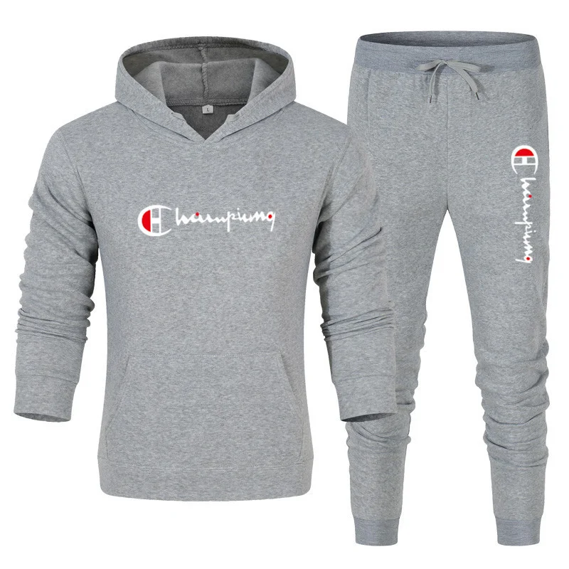 2026 Men's Tracksuit Hooded Sw - Jogger Sweatpants Men recension och pris