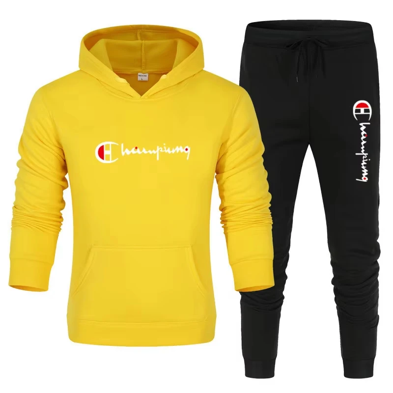 2026 Men's Tracksuit Hooded Sw - Jogger Sweatpants Men recension och pris