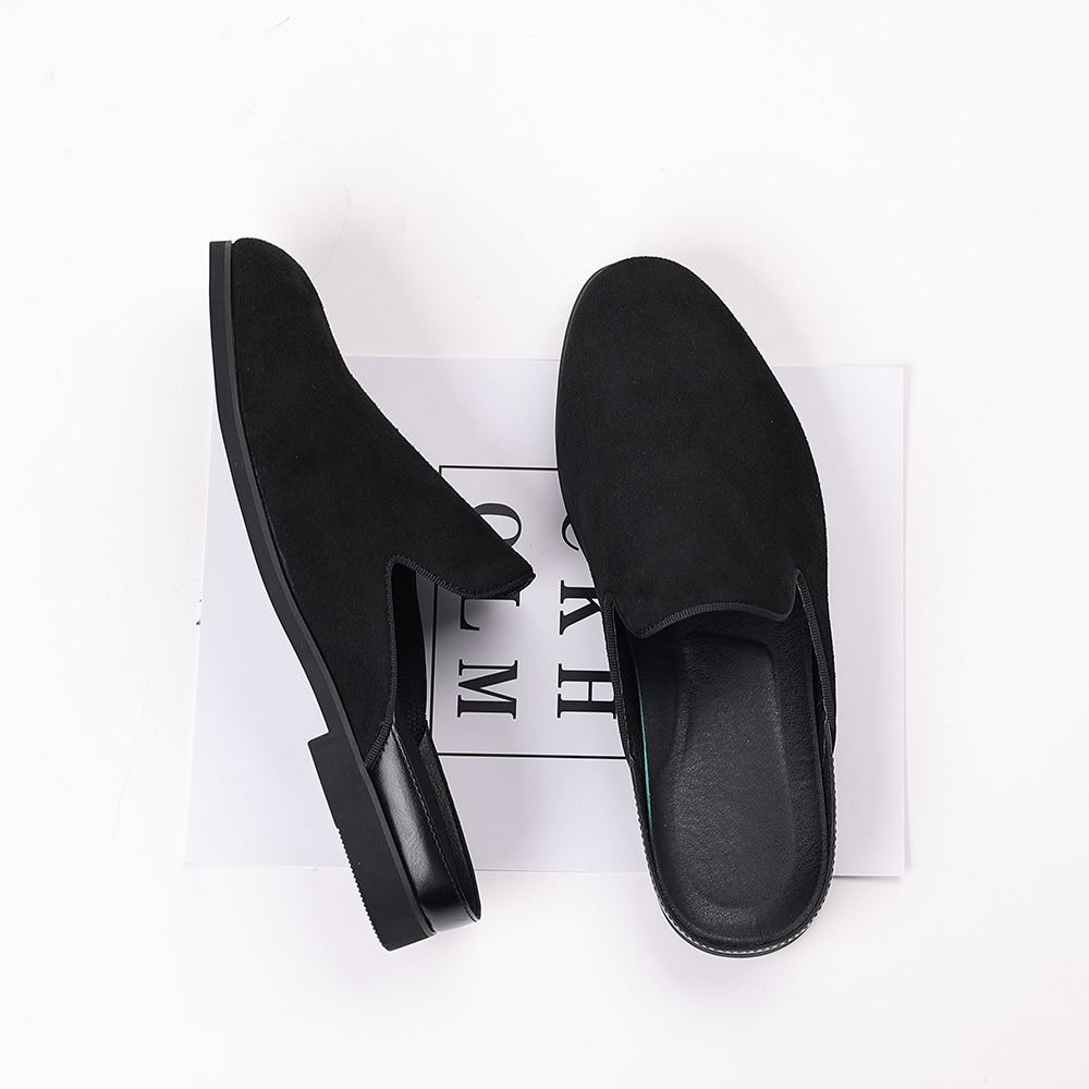 Suede Mules for Man Loafers Fo - Men'S Fashion Loafers recension och pris
