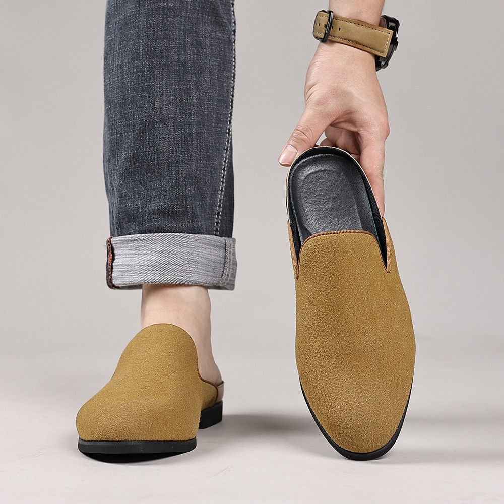 Suede Mules for Man Loafers Fo - Men'S Fashion Loafers recension och pris