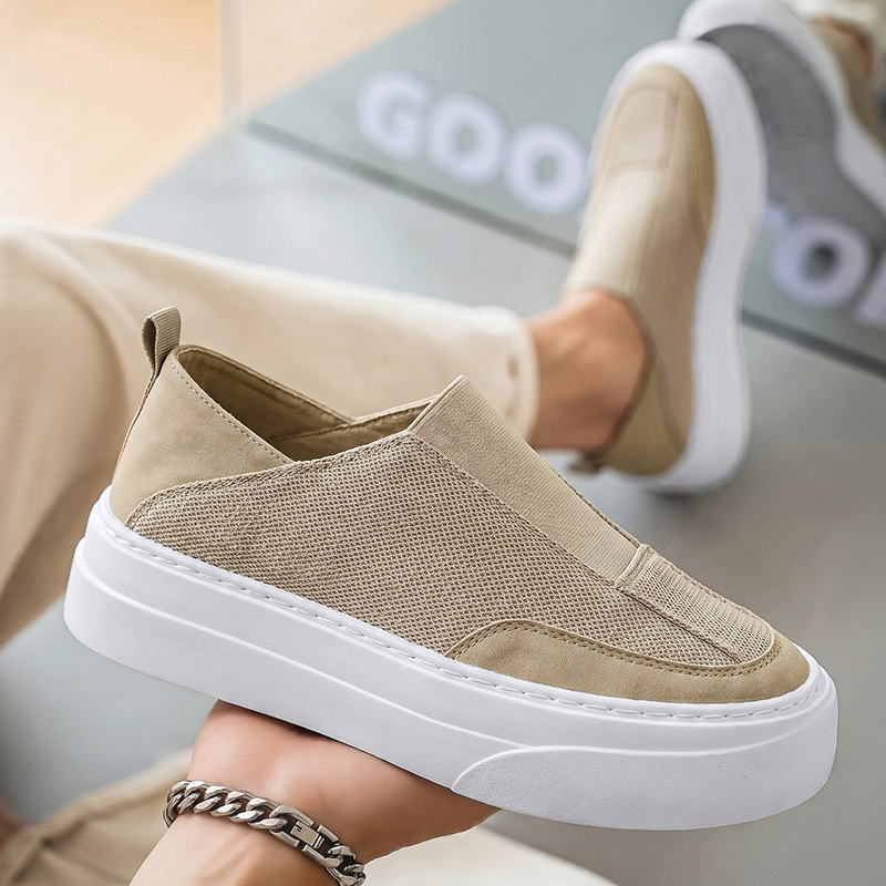 Fashion Men's Casual Shoes Pla - Mens Fashion Chinos recension och pris