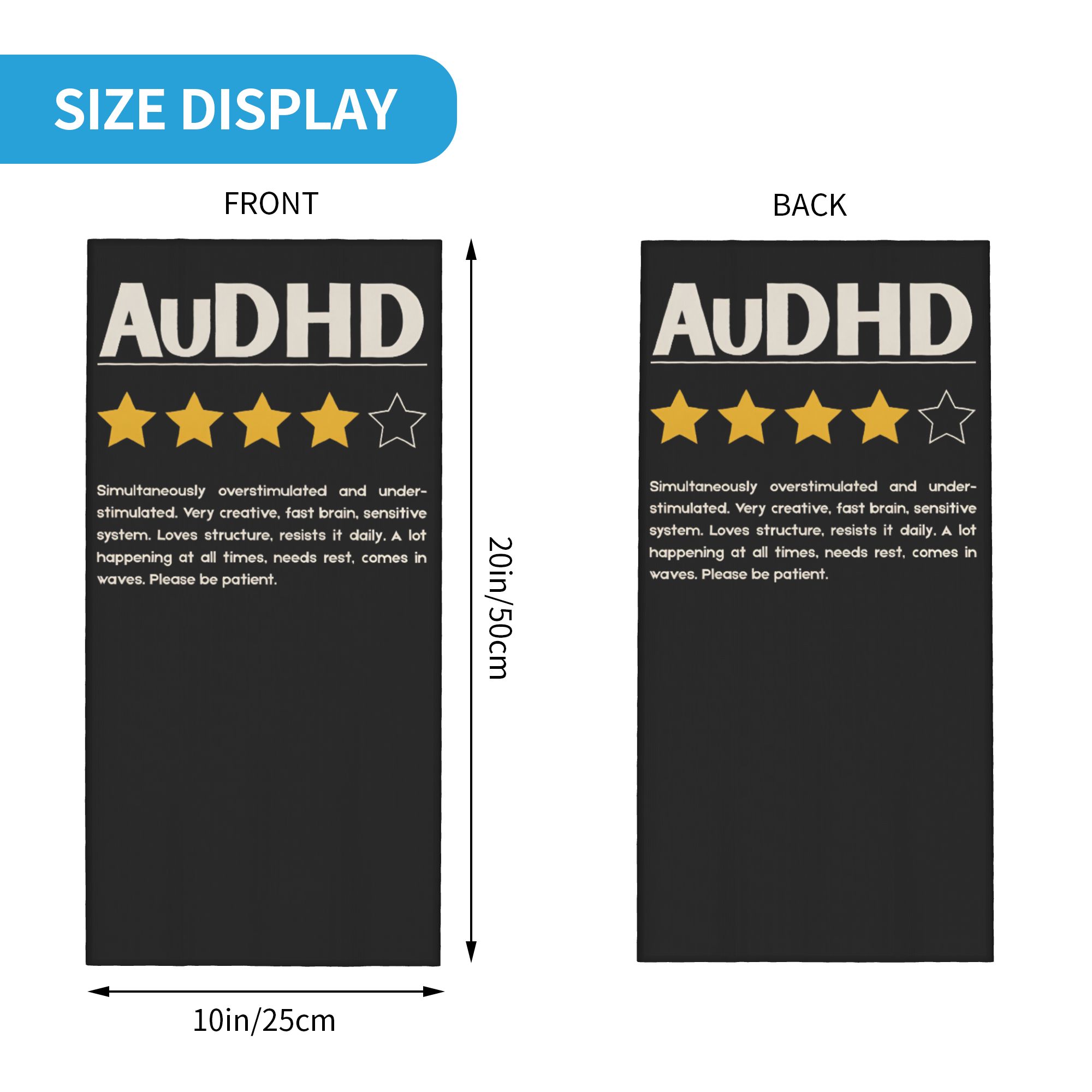 AuDHD Star Review Mental Healt - Men'S Fashion Reviews recension och pris
