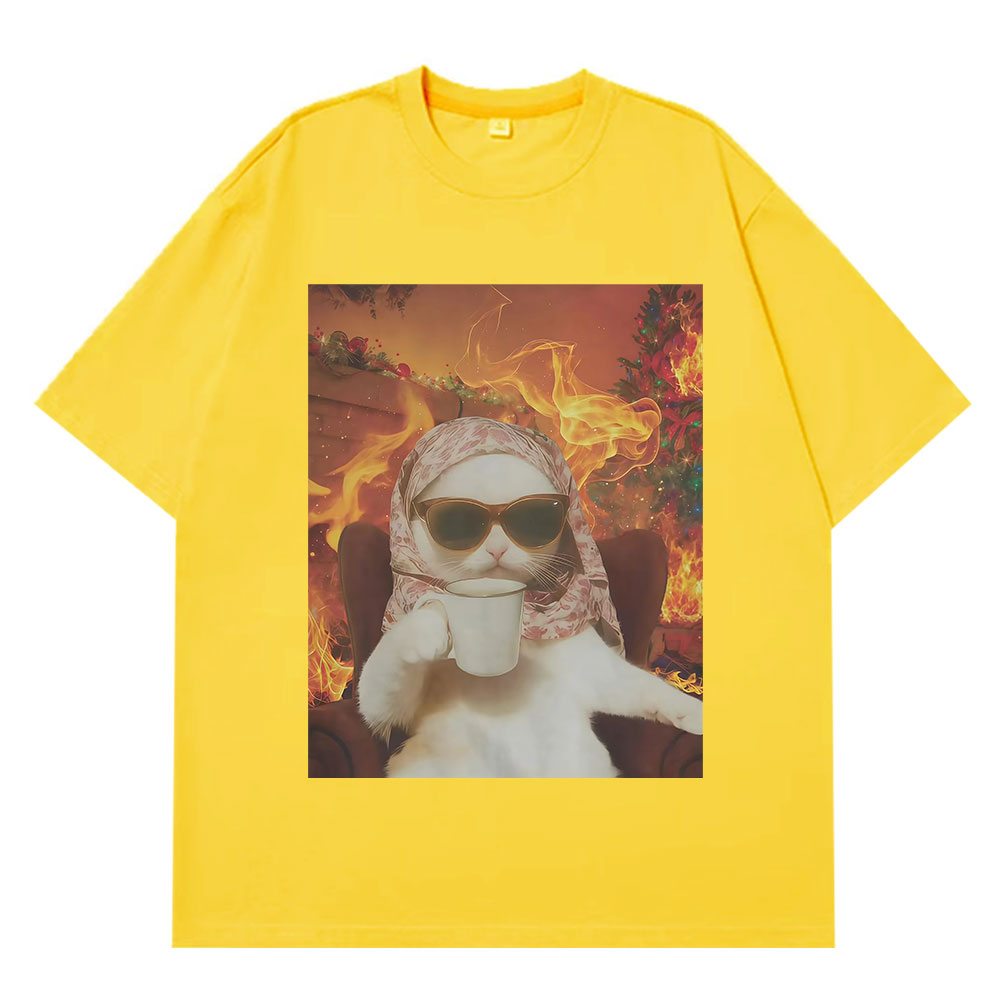 I Chill Cat Xmas Funny Cat Mem - Men'S Fashion Aesthetics recension och pris