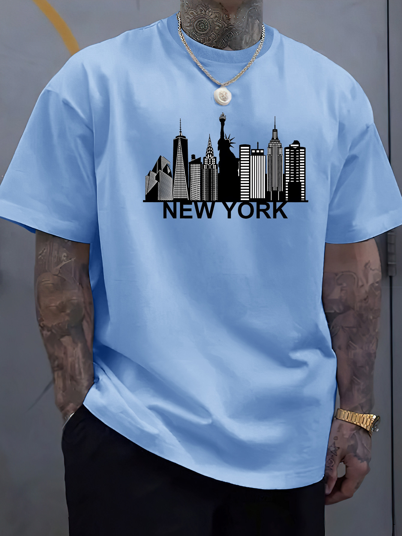 cotton men's New York city pat - Men'S Fashion New York recension och pris