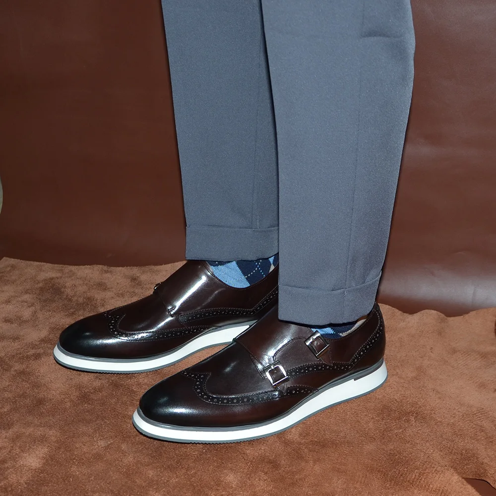 European Luxury Mens Sneakers  - Oxford Shoes Brogue recension och pris