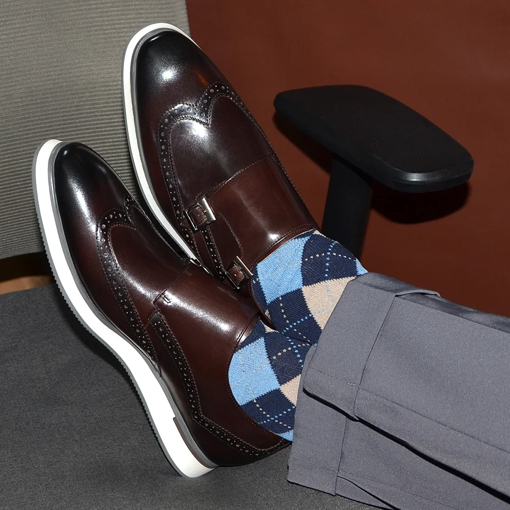 European Luxury Mens Sneakers  - Oxford Shoes Brogue recension och pris