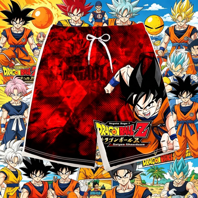 2026 Trendy Dragon Ball Printe - Swim Trunk Shorts recension och pris