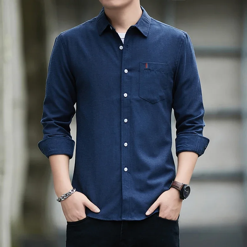 Sports Long Sleeved Jacket Men - Linen Shirt Summer recension och pris