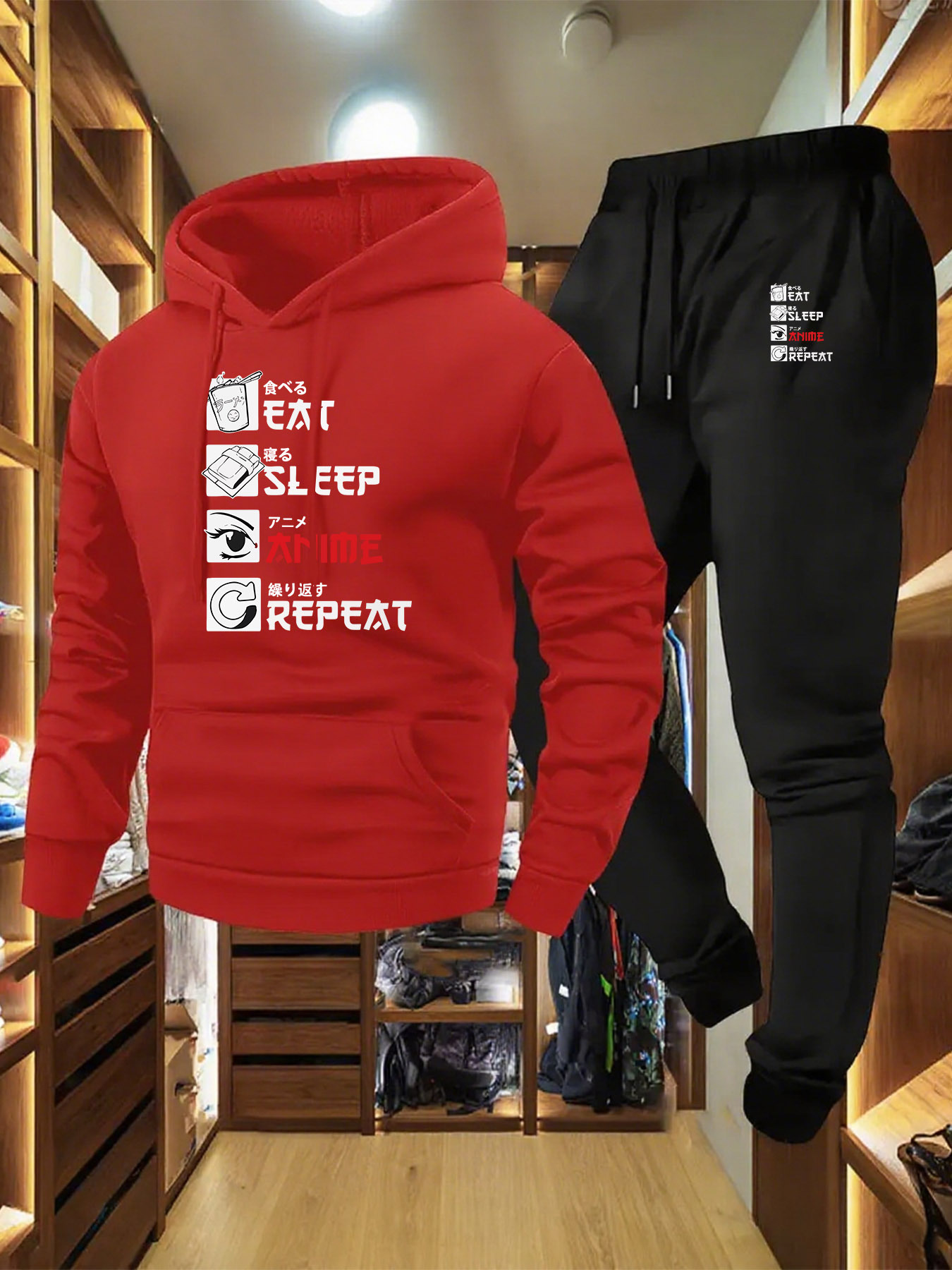 Letter Printed Mens Tracksuit  - Jogger Sweatpants Men recension och pris