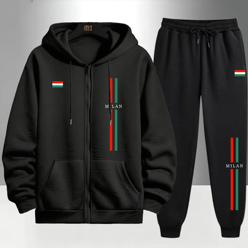 2026 Italy Printed Men's Set Z - Jogger Sweatpants Men recension och pris