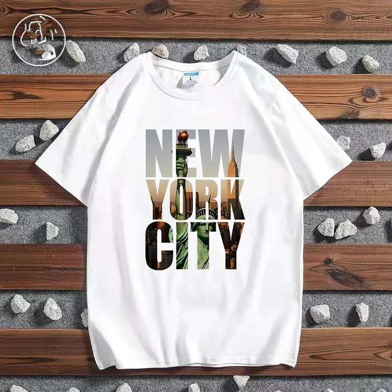 Fashion City Printed T-shirt P - Men'S Fashion New York recension och pris