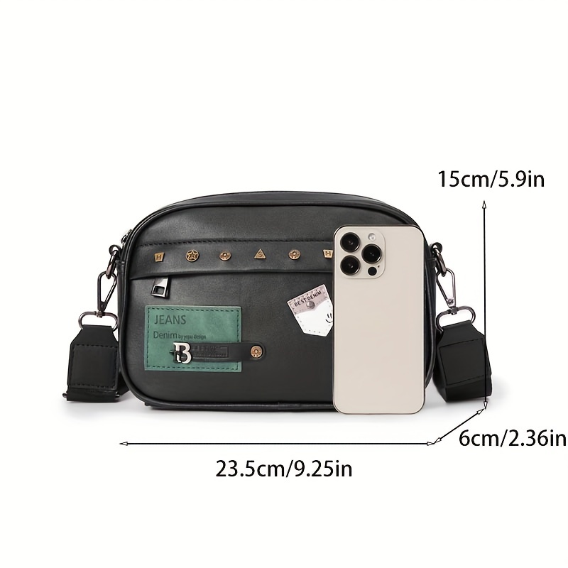 Street Trendy Shoulder Bag for - Mens Fashion Young recension och pris