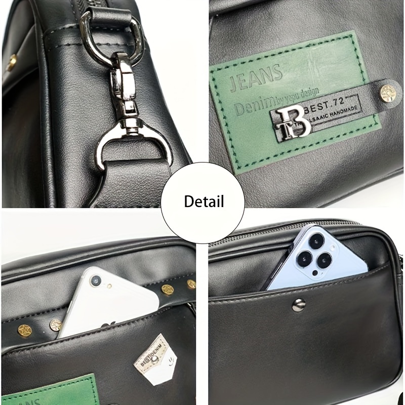 Street Trendy Shoulder Bag for - Mens Fashion Young recension och pris
