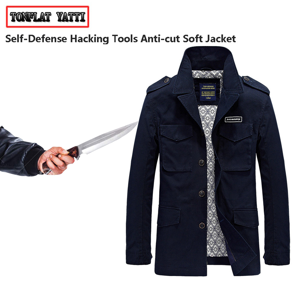 Anti Cut Men Jacket Anti-Hacki - Mens Fashion Hacks recension och pris
