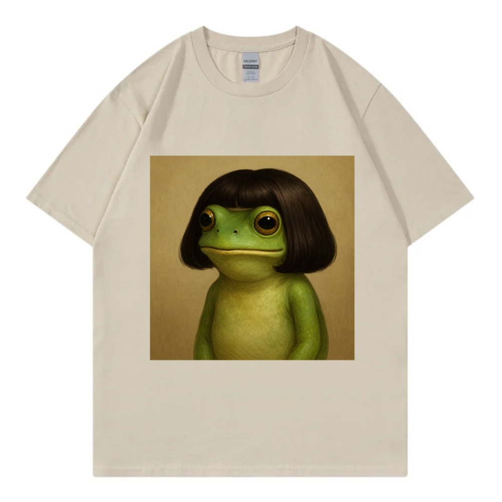 Funny Frog Face with Bob Hairc - Men'S Fashion Haircuts recension och pris