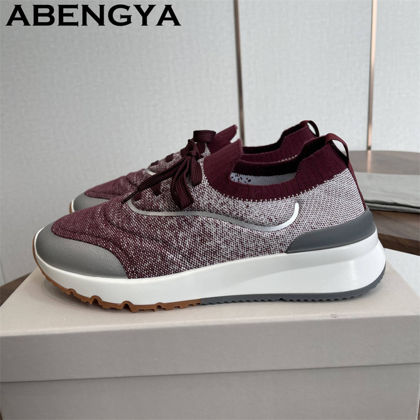 Men New Multicolour Knitted lo - Men'S Fashion Loafers recension och pris